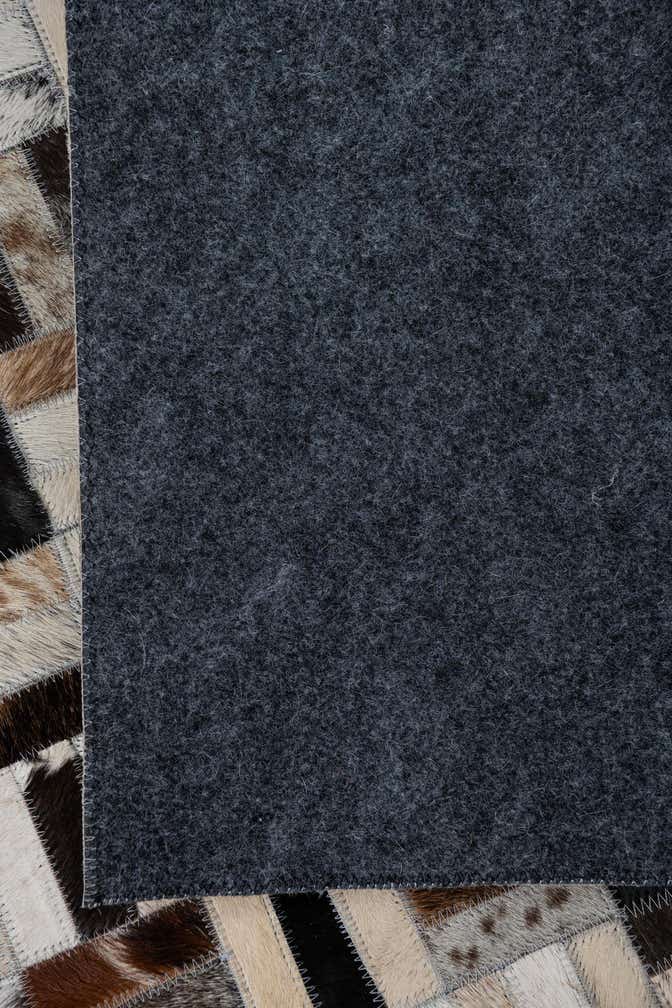 8' x 10' 1 Cowhide Leather Rug