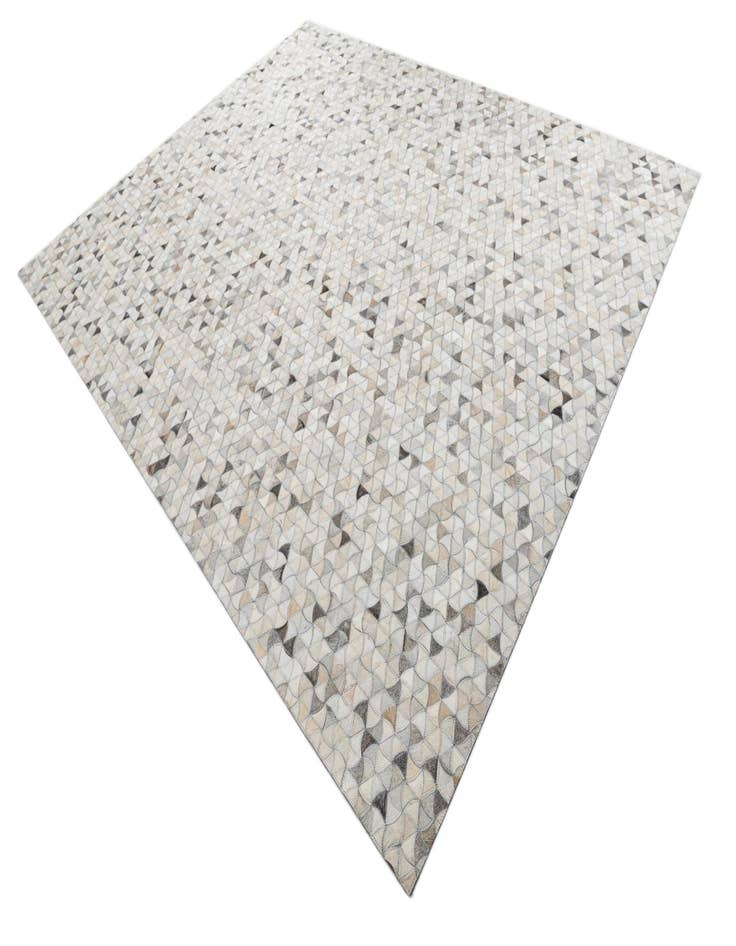 Detail image of 7' 10 x 10' Cowhide Leather Rug