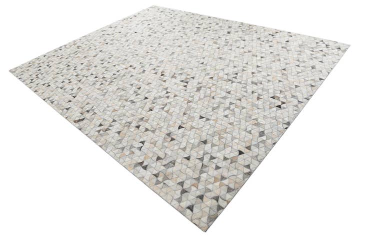 Detail image of 7' 10 x 10' Cowhide Leather Rug