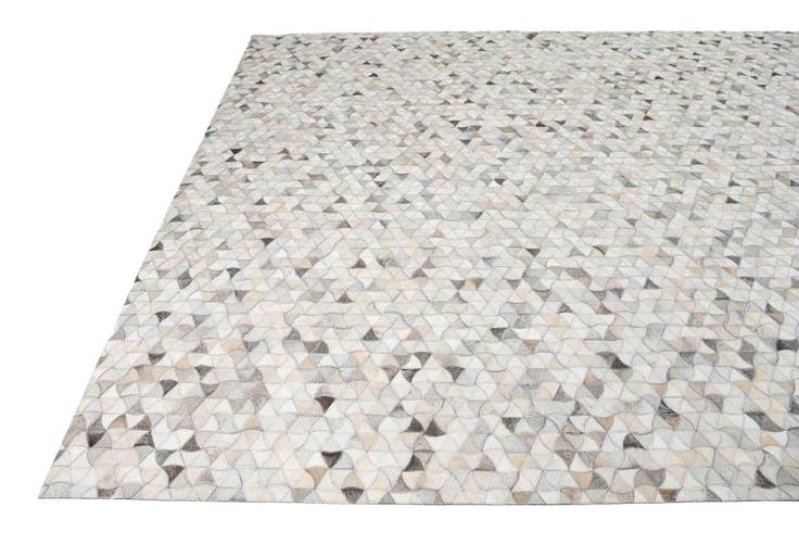 Detail image of 7' 10 x 10' Cowhide Leather Rug