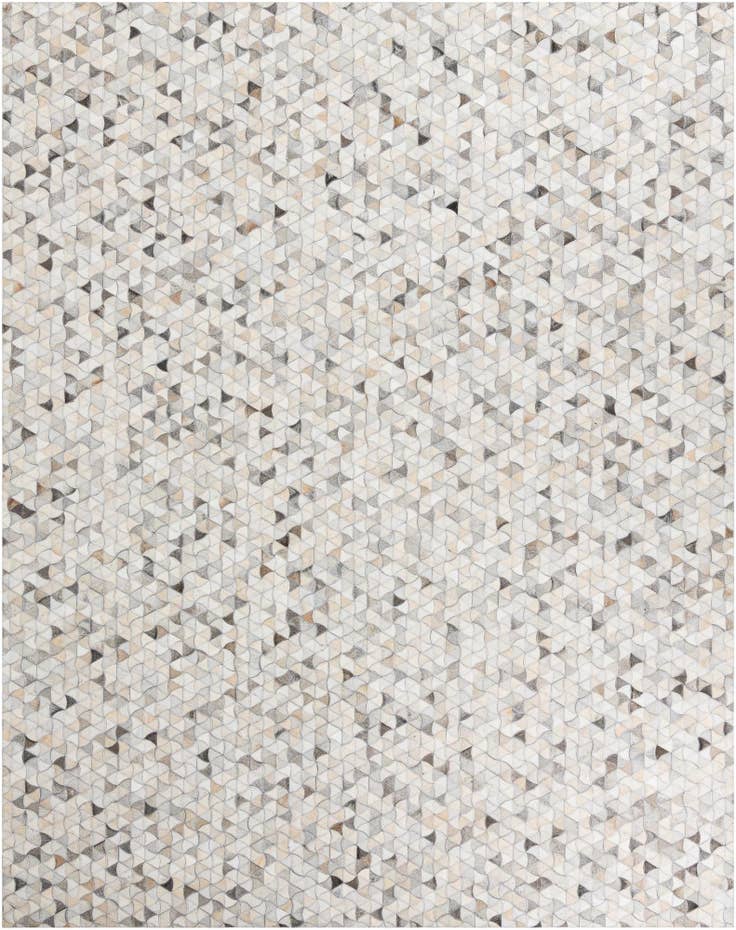 Detail image of 7' 10 x 10' Cowhide Leather Rug
