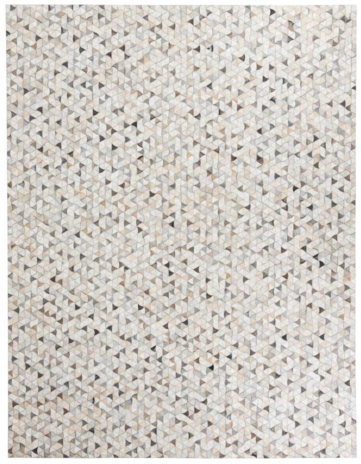 Detail image of 7' 10 x 9' 10 Cowhide Leather Rug