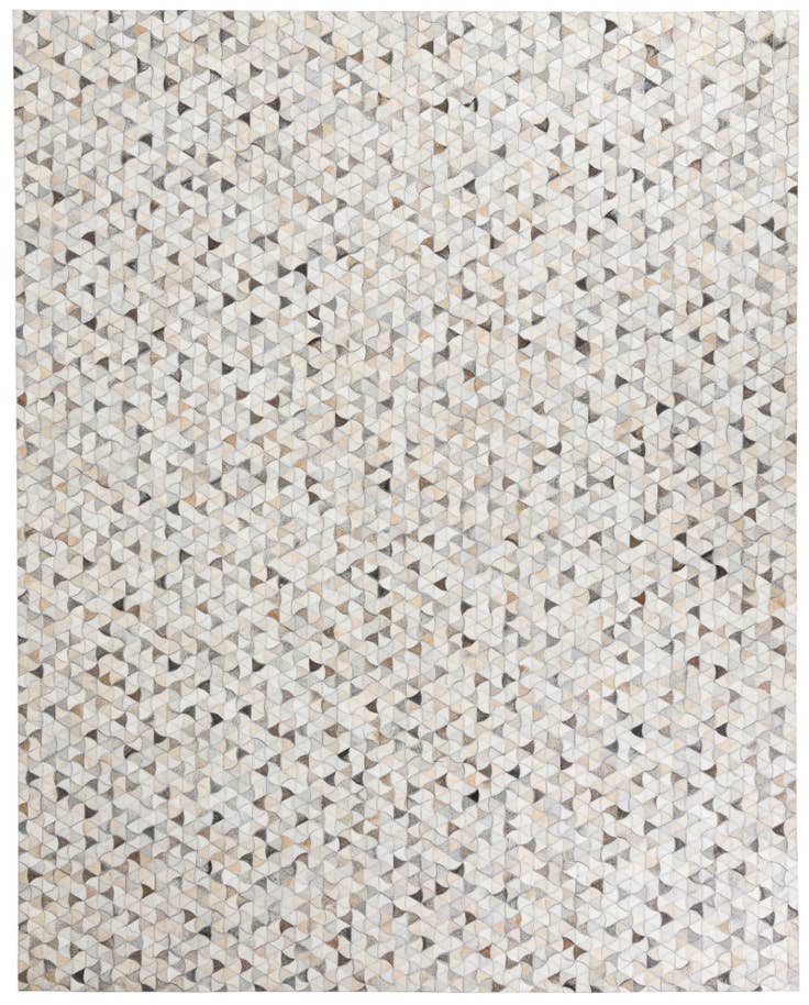 Detail image of 7' 10 x 9' 10 Cowhide Leather Rug
