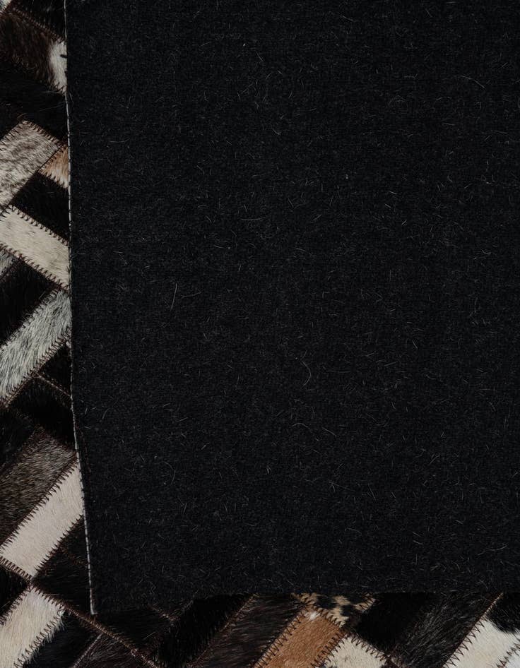 Detail image of 8' x 10' Cowhide Leather Rug