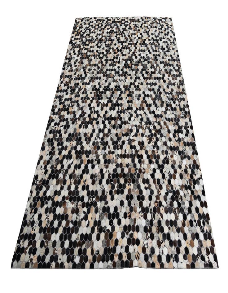 Detail image of 8' x 10' Cowhide Leather Rug