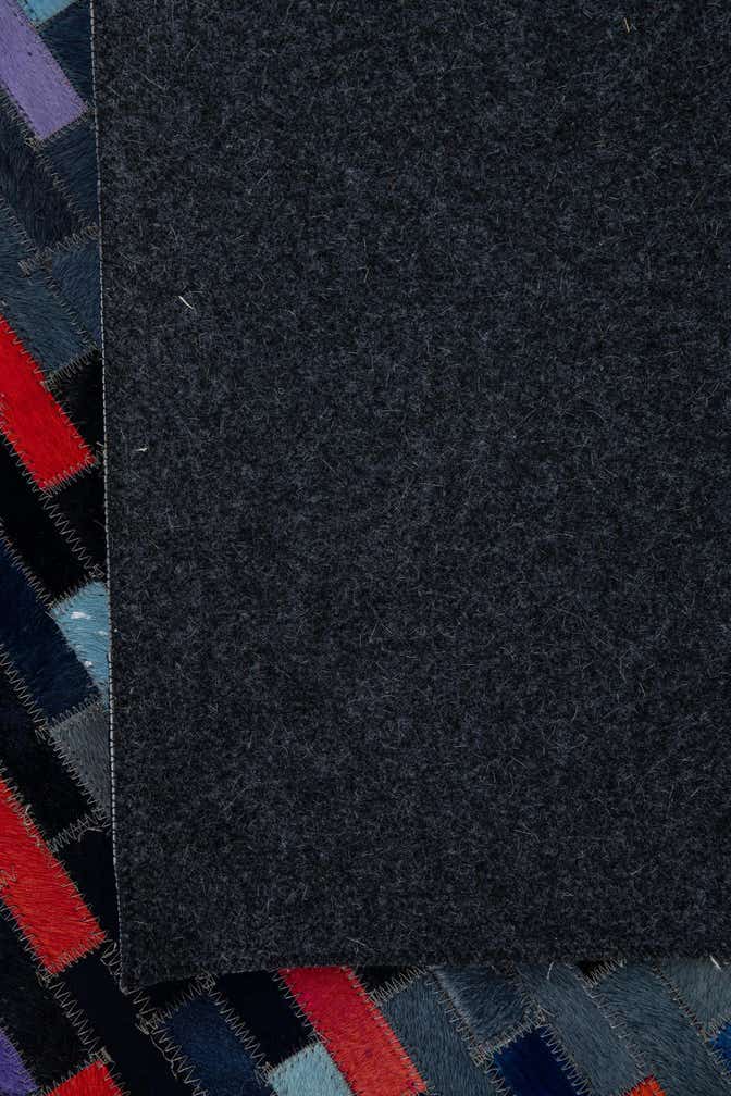 8' x 10' Cowhide Leather Rug