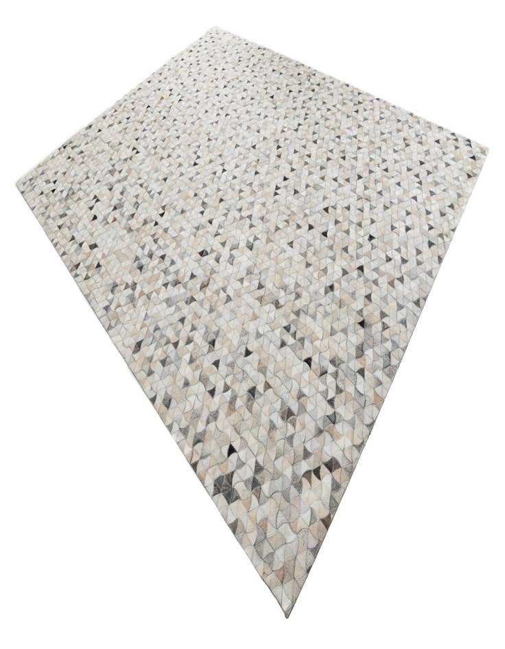 Detail image of 7' 10 x 10' Cowhide Leather Rug