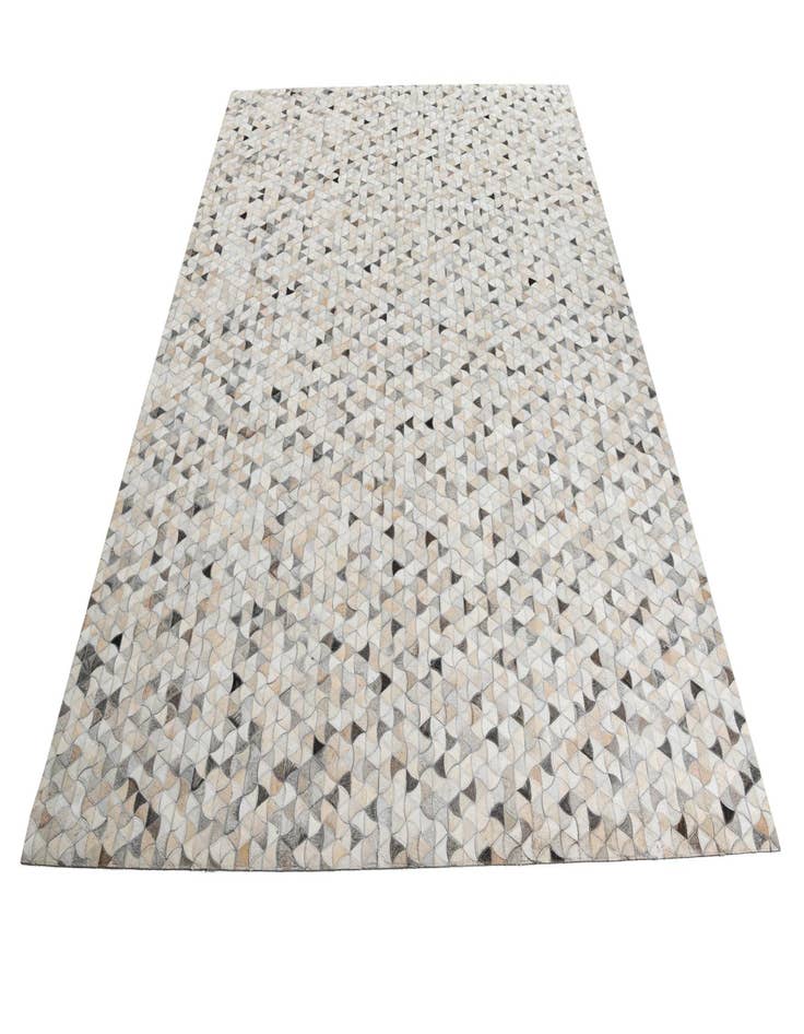 Detail image of 7' 10 x 10' Cowhide Leather Rug