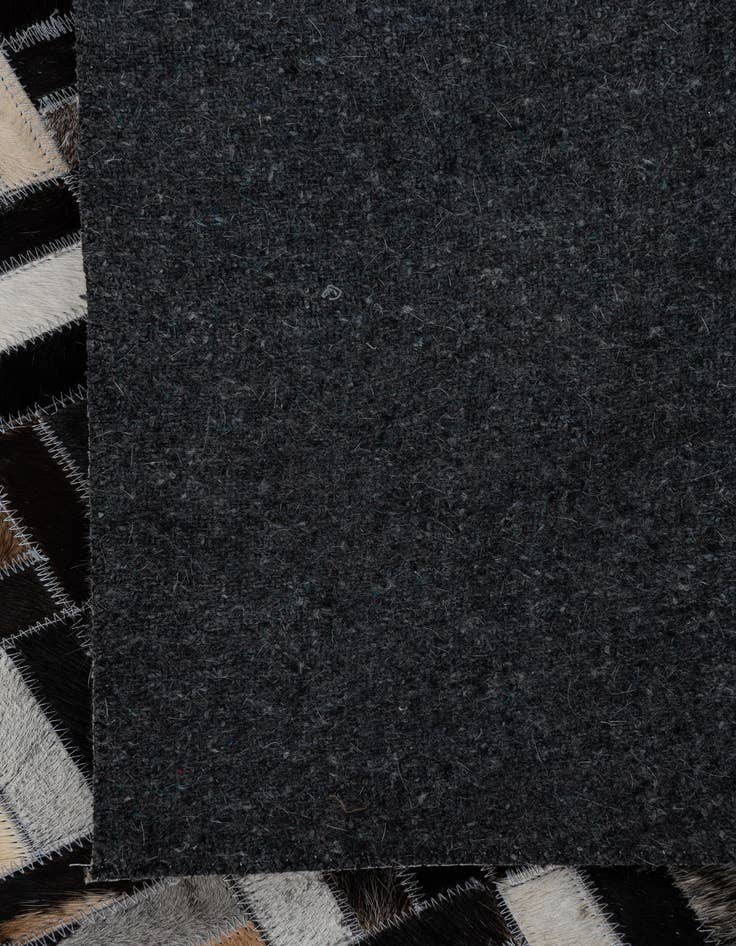 Detail image of 8' x 10' Cowhide Leather Rug