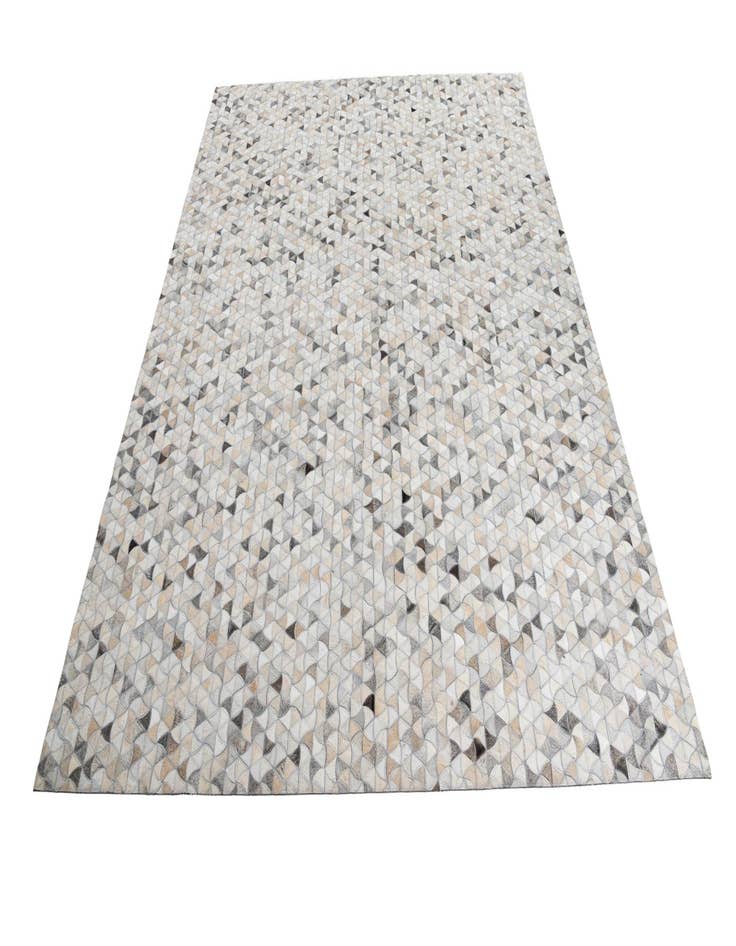 Detail image of 7' 10 x 9' 10 Cowhide Leather Rug