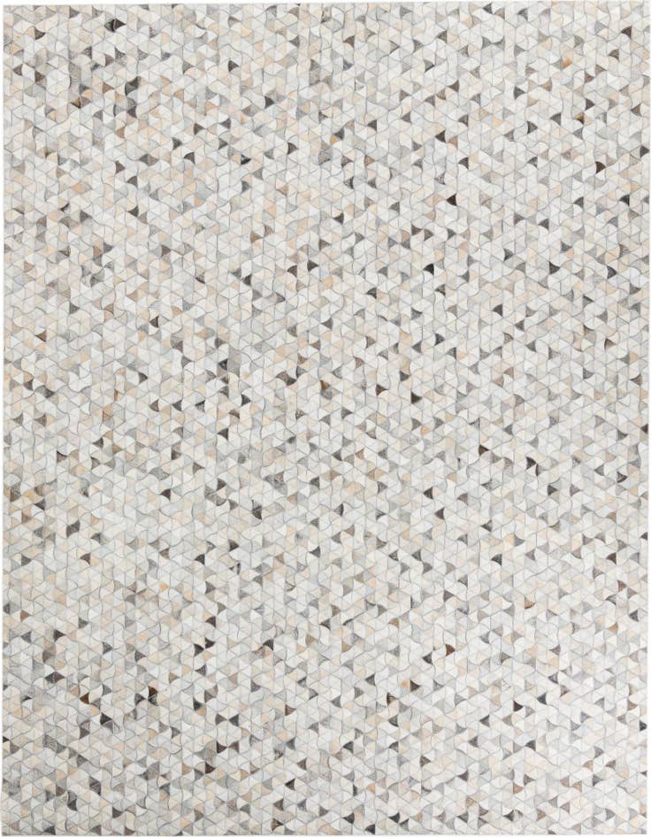 Detail image of 8' x 10' Cowhide Leather Rug