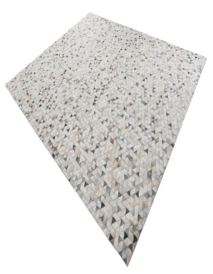 Detail image of 7' 10 x 9' 10 Cowhide Leather Rug