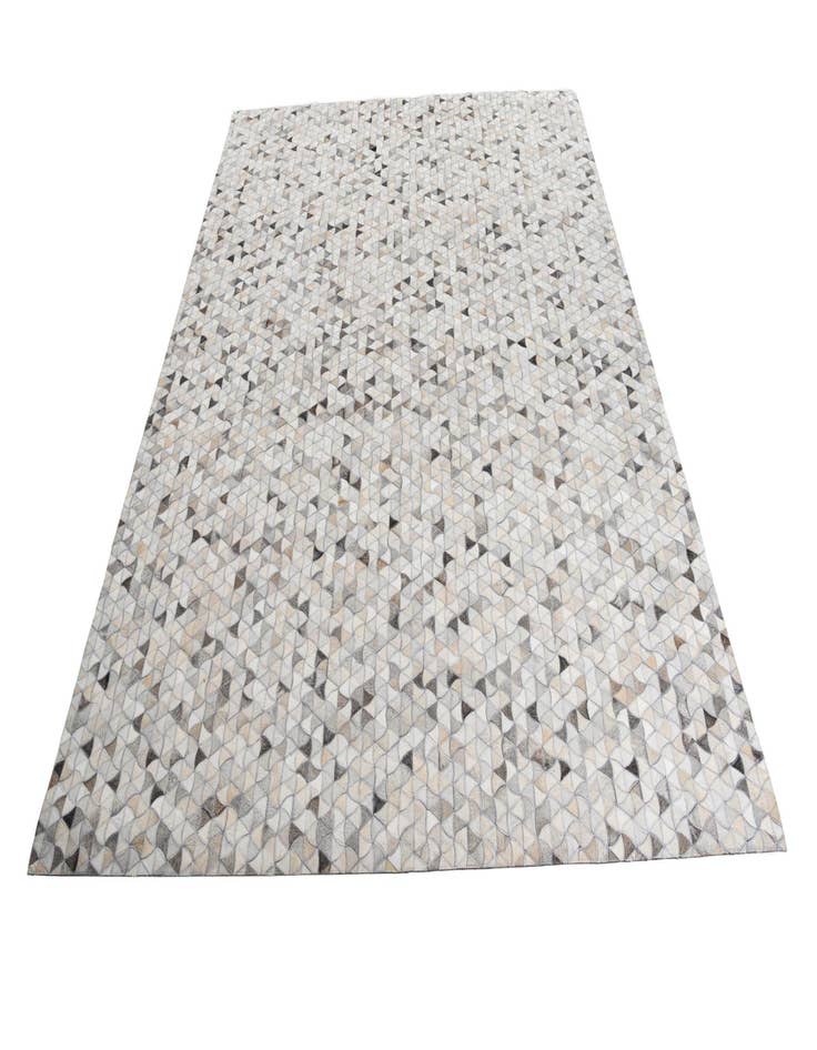 Detail image of 7' 10 x 9' 10 Cowhide Leather Rug