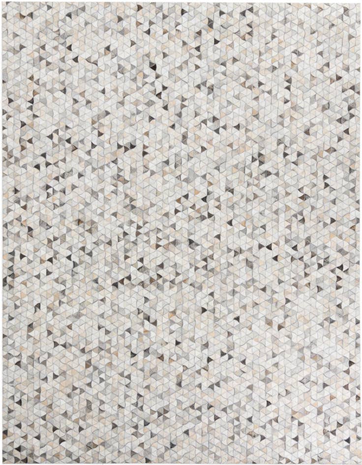 Detail image of 7' 10 x 9' 10 Cowhide Leather Rug