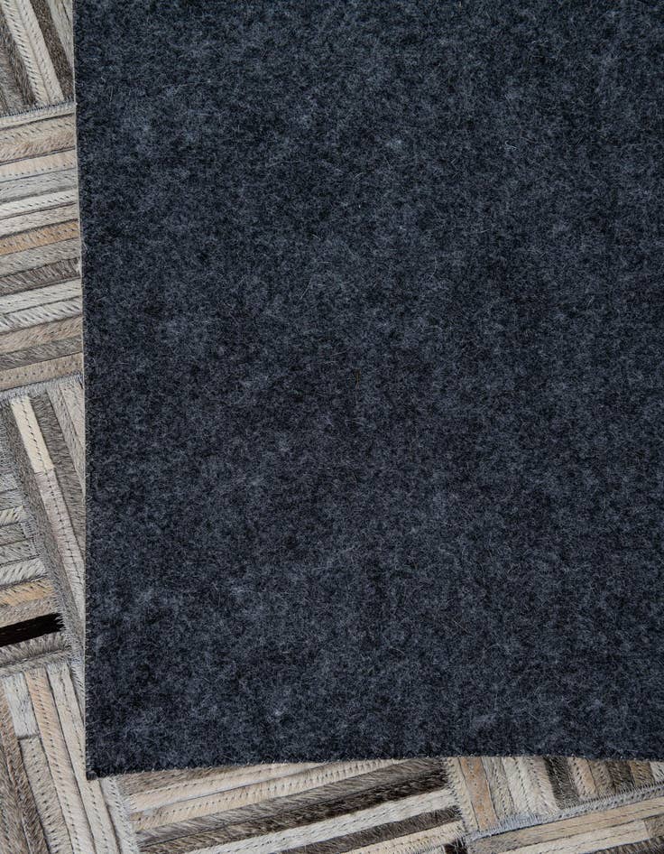 Detail image of 7' 10 x 9' 9 Cowhide Leather Rug