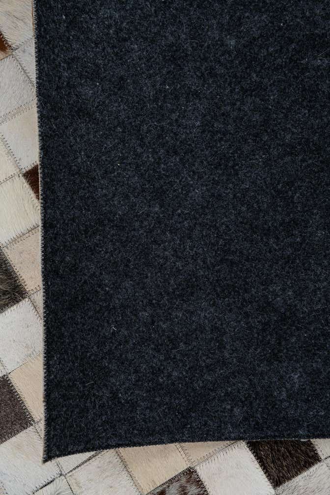 8' 3 x 10' Cowhide Leather Rug