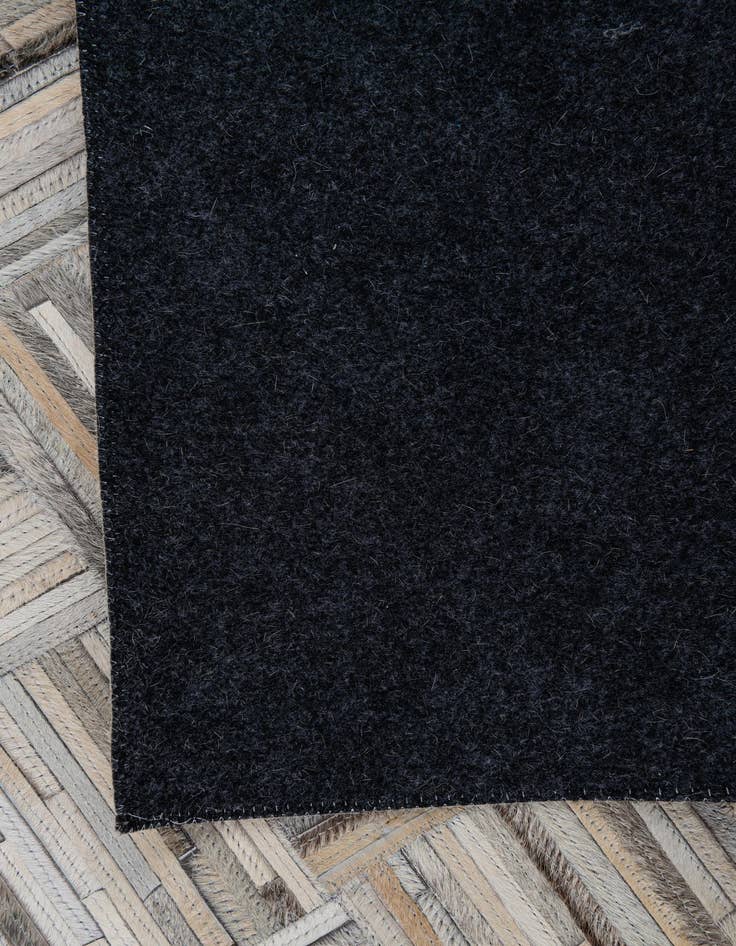 Detail image of 5' x 7' 9 Cowhide Leather Rug