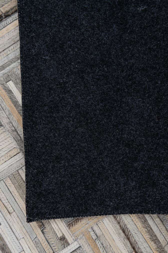 5' x 7' 9 Cowhide Leather Rug