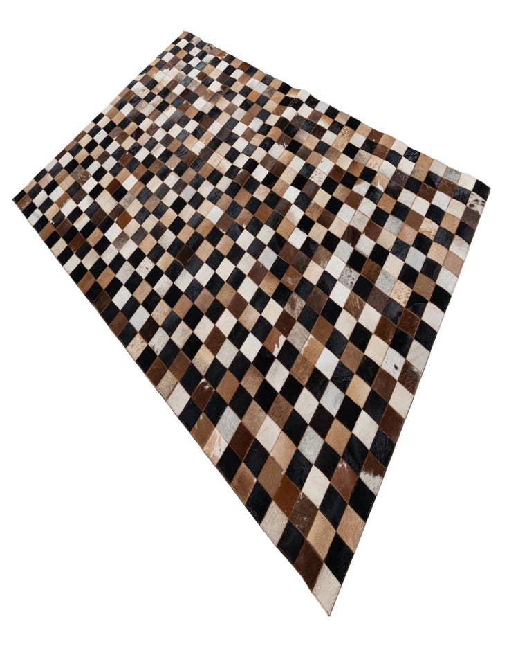 Detail image of 5' x 8' Cowhide Leather Rug