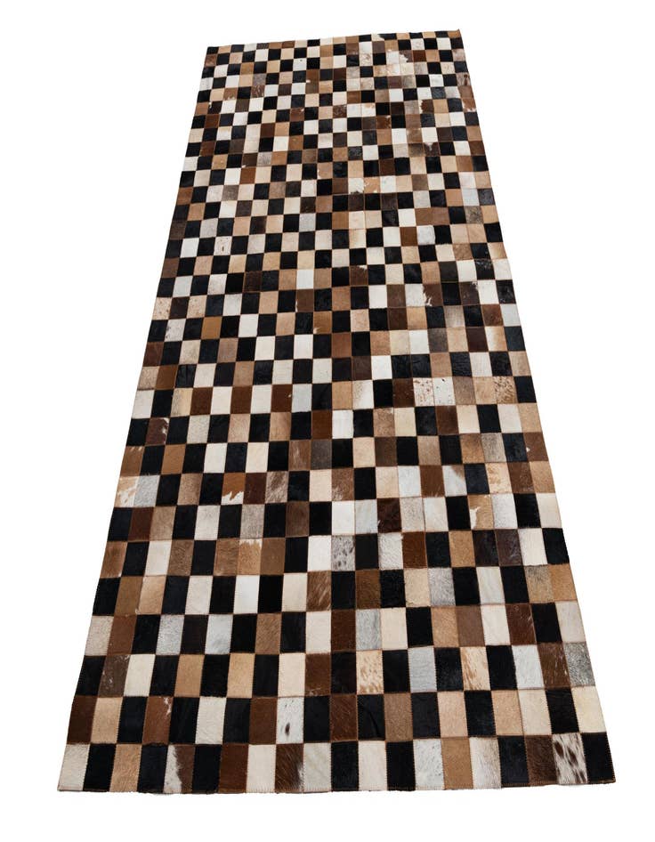 Detail image of 5' x 8' Cowhide Leather Rug