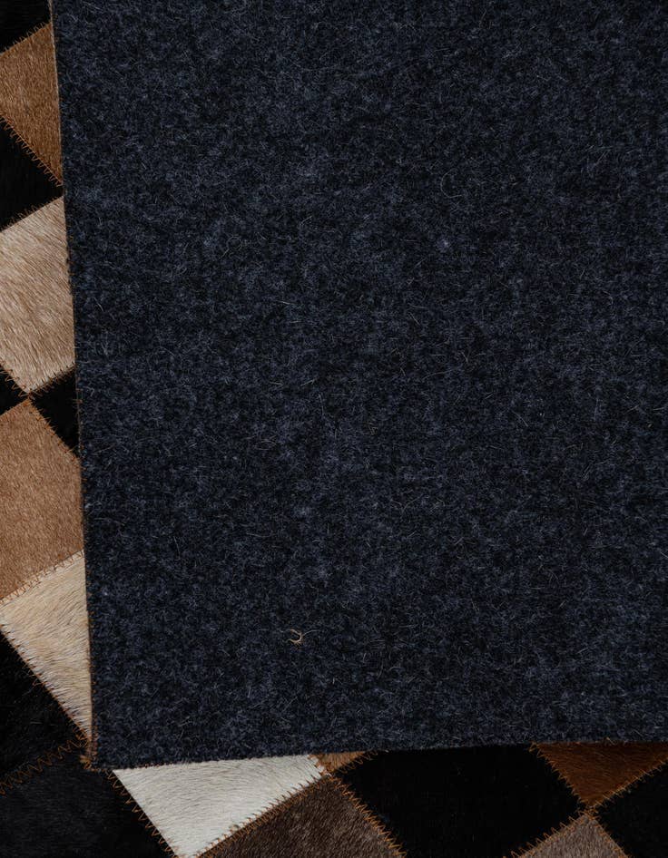 Detail image of 5' x 8' Cowhide Leather Rug