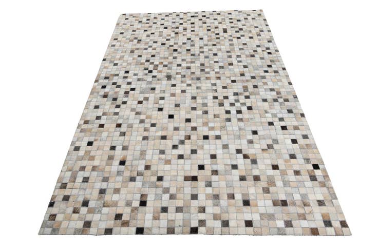 Detail image of 5' x 8' Cowhide Leather Rug