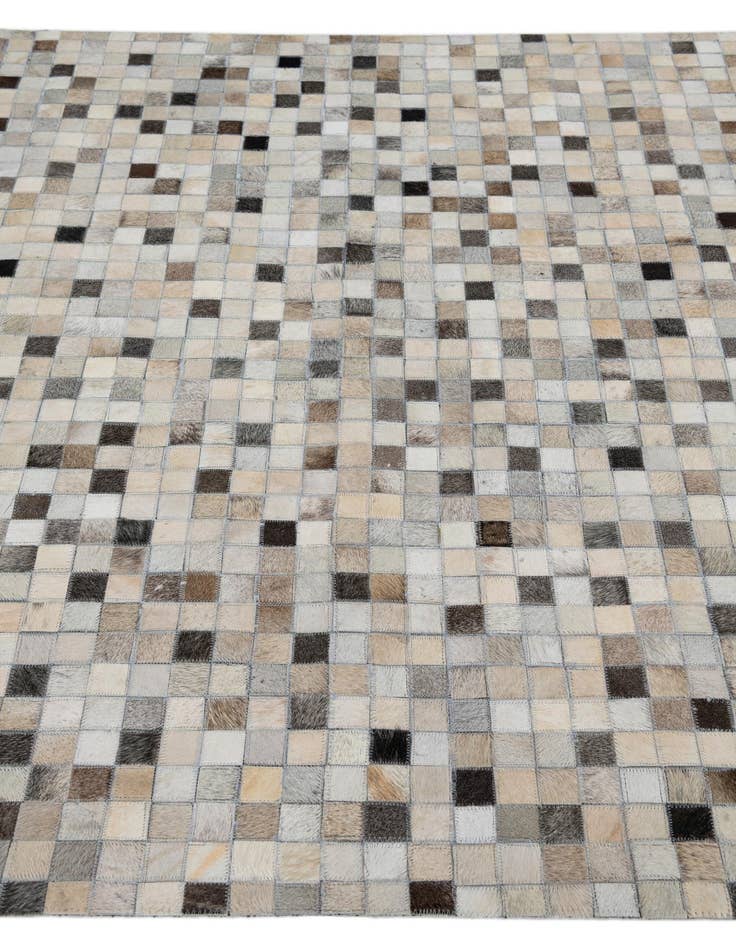 Detail image of 5' x 8' Cowhide Leather Rug