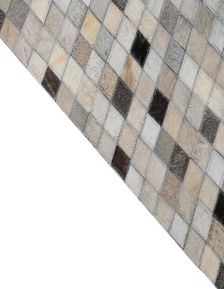 Detail image of 5' x 8' Cowhide Leather Rug
