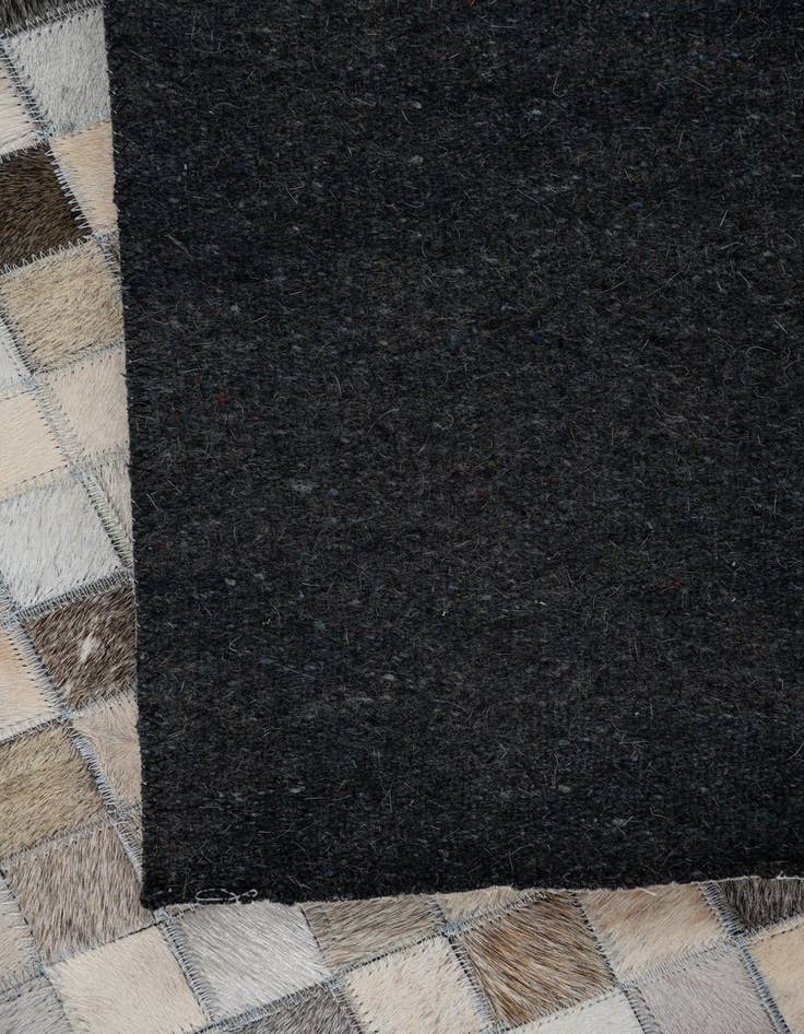 Detail image of 5' x 8' Cowhide Leather Rug