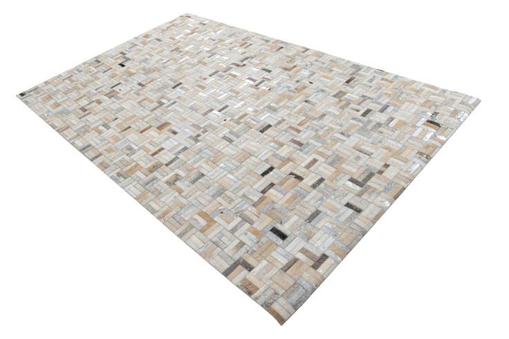 Detail image of 5' x 8' Cowhide Leather Rug
