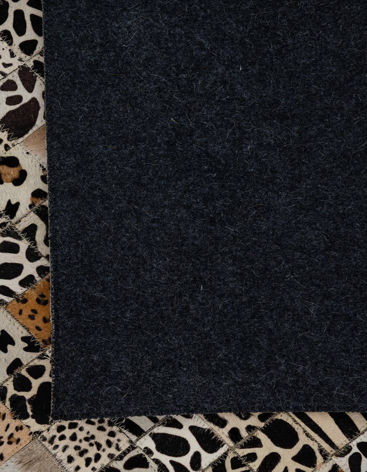 Detail image of 5' x 8' Cowhide Leather Rug