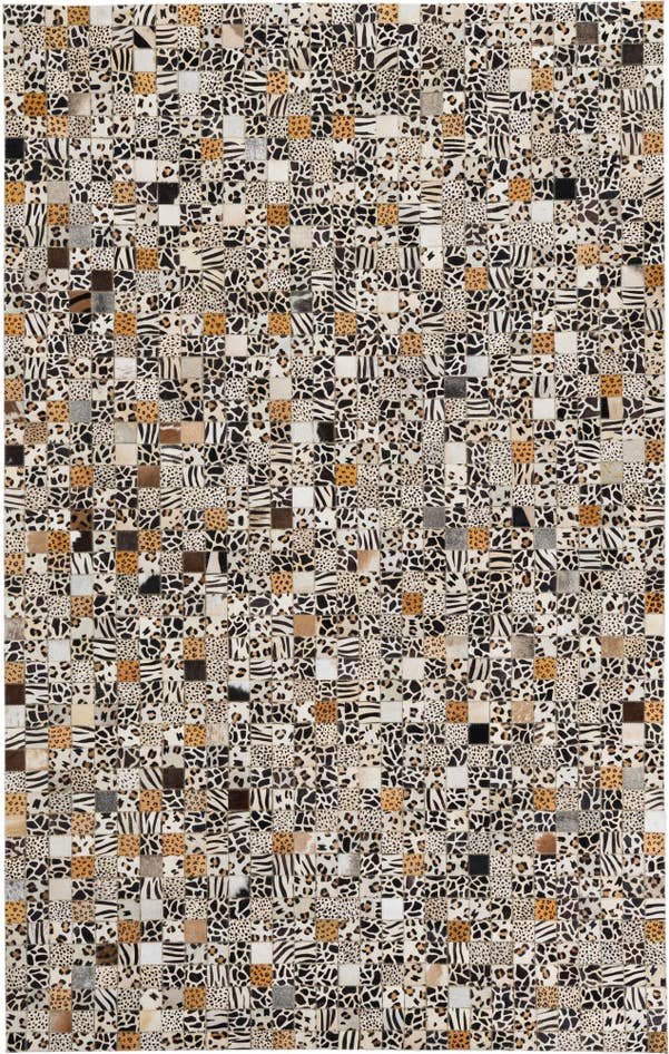 Detail image of 5' x 8' Cowhide Leather Rug