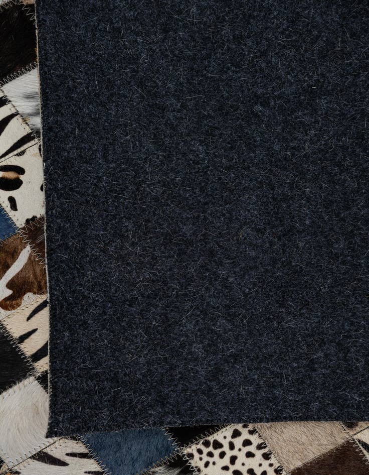 Detail image of 5' x 8' Cowhide Leather Rug