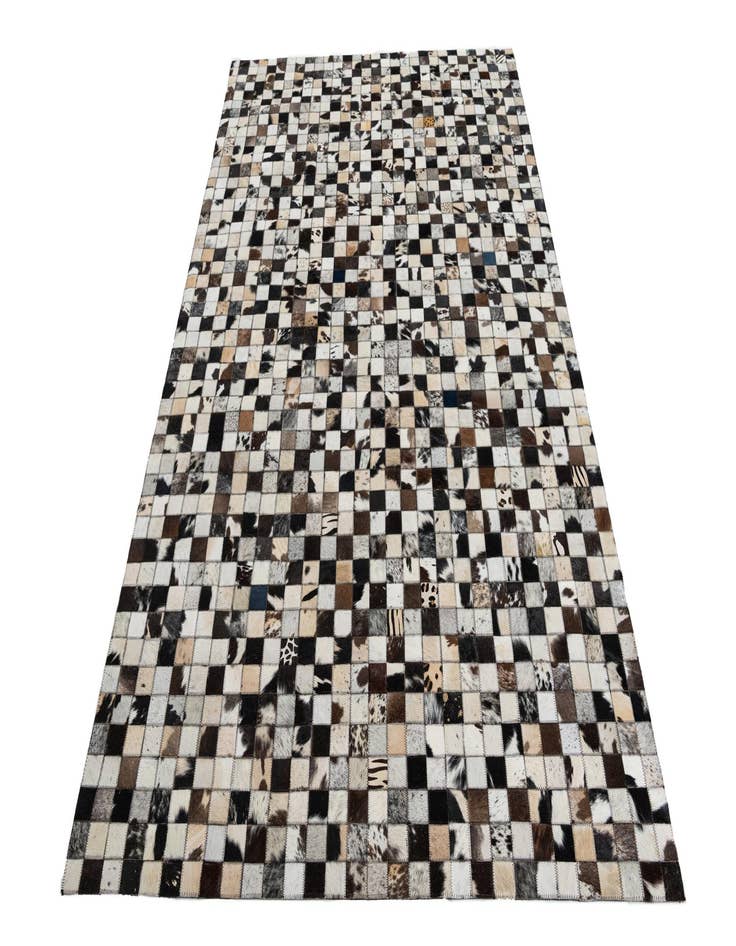 Detail image of 5' x 8' Cowhide Leather Rug