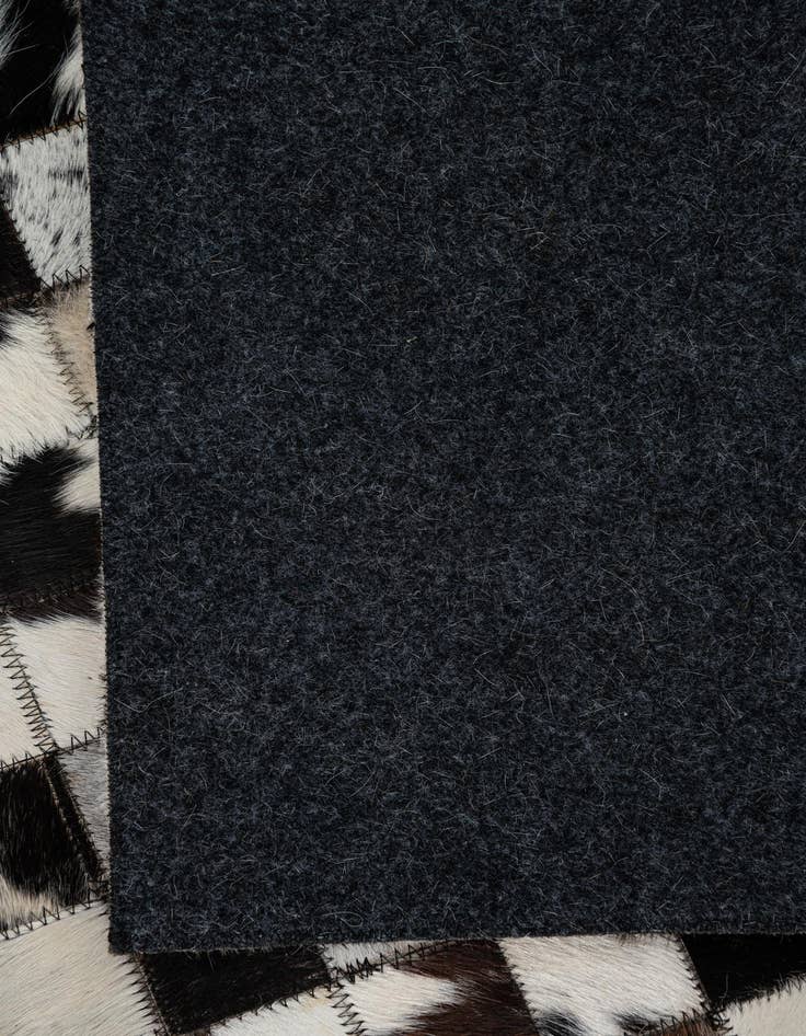 Detail image of 5' x 8' Cowhide Leather Rug