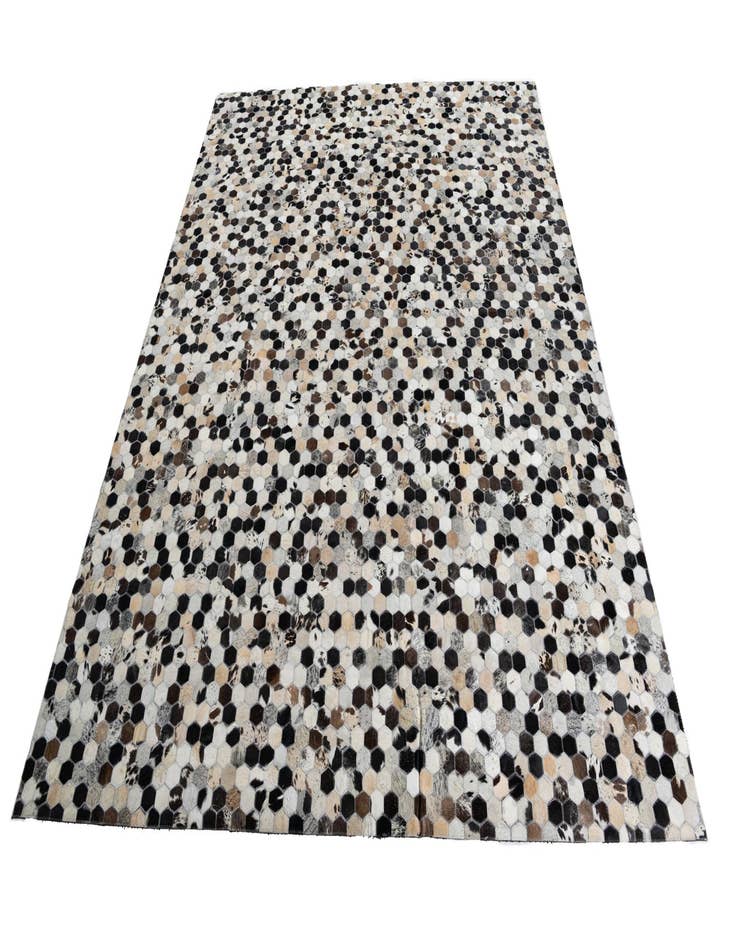 Detail image of 8' x 10' Cowhide Leather Rug