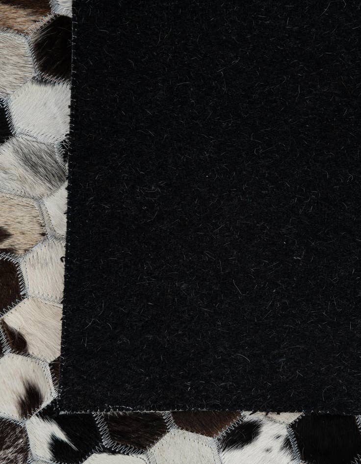 Detail image of 8' x 10' Cowhide Leather Rug