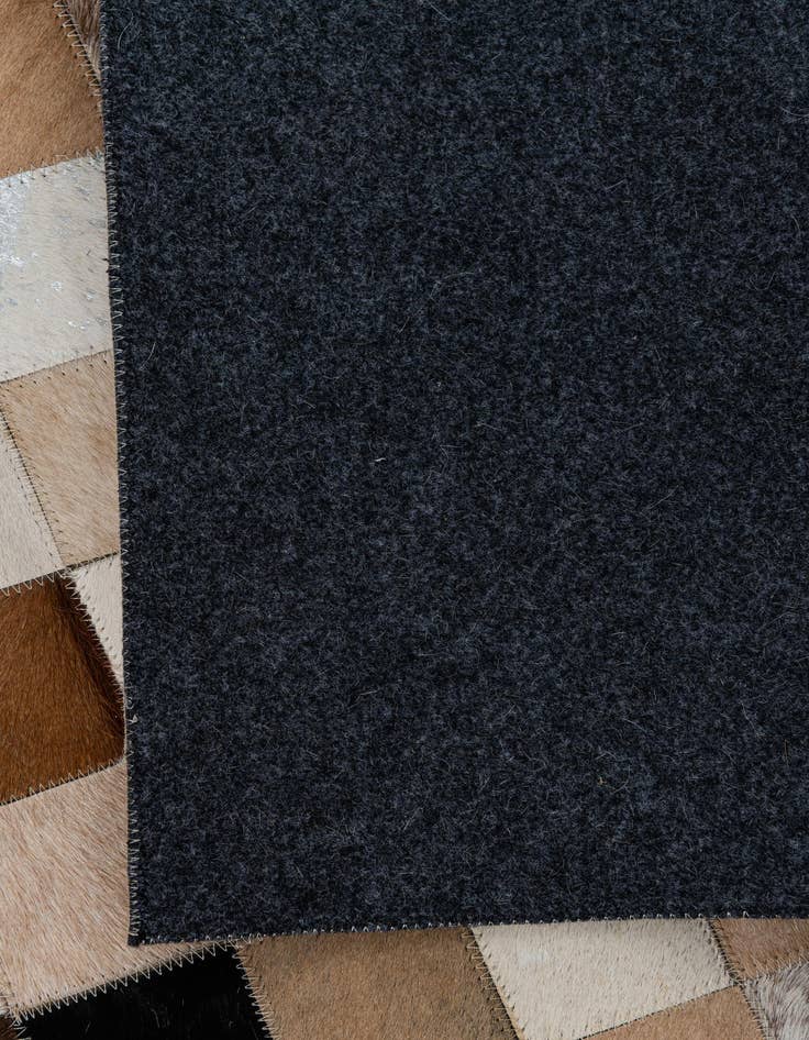 Detail image of 8' x 10' Cowhide Leather Rug