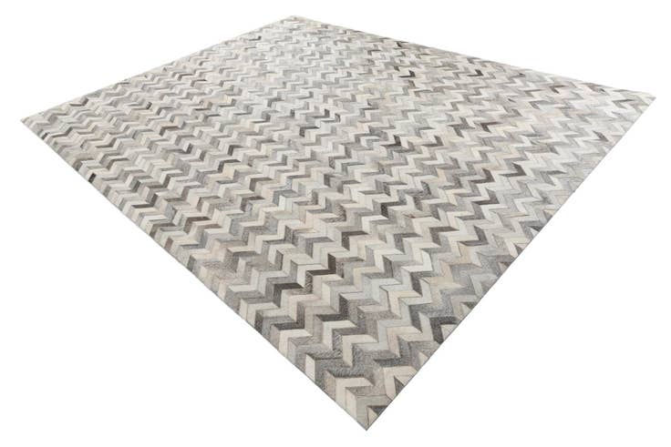 Detail image of 8' 1 x 10' Cowhide Leather Rug