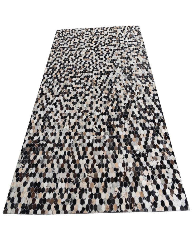 Detail image of 8' x 10' Cowhide Leather Rug