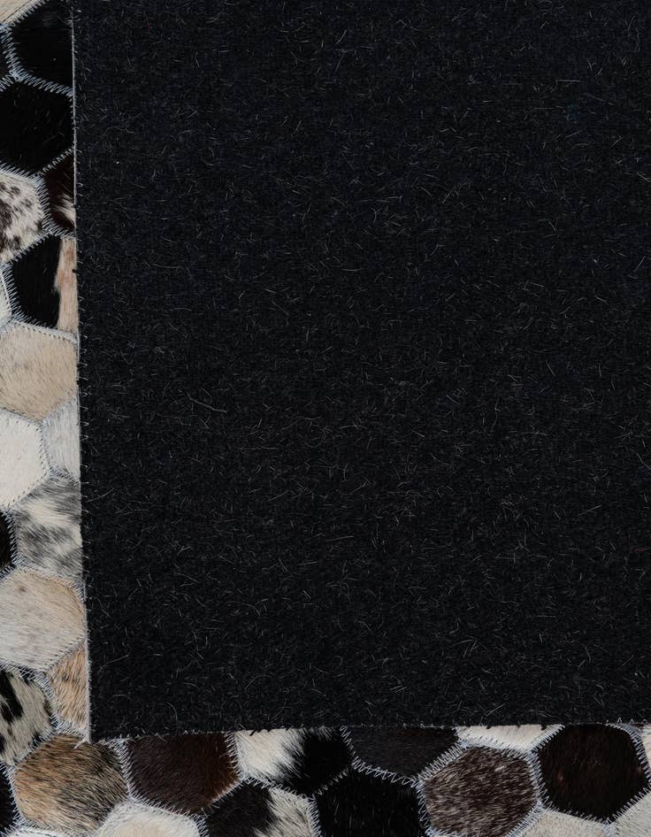 Detail image of 8' x 10' Cowhide Leather Rug