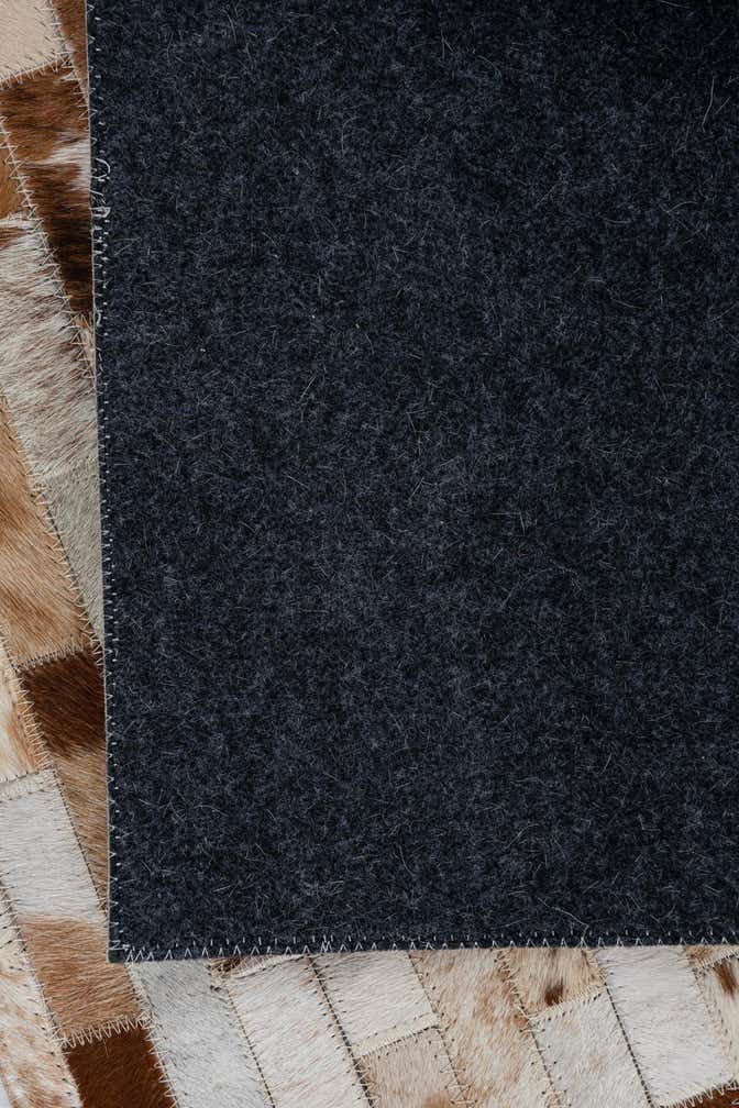 2' x 3' Cowhide Leather Rug