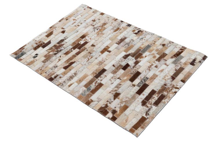 Detail image of 2' x 3' Cowhide Leather Rug