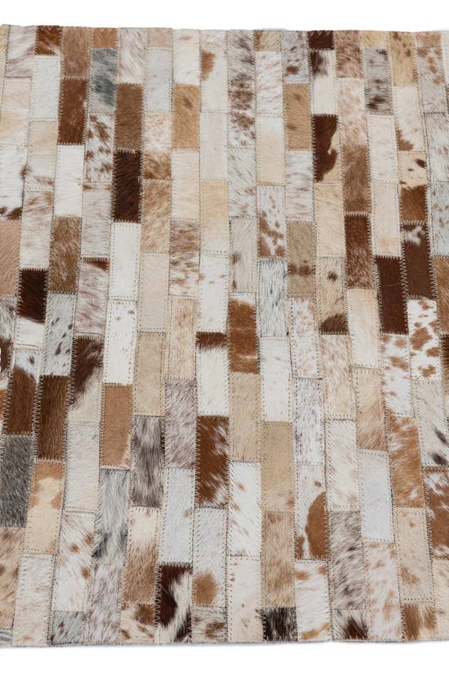 Detail image of 2' x 3' Cowhide Leather Rug