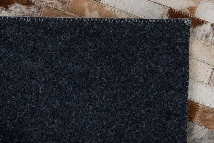 2' x 3' Cowhide Leather Rug