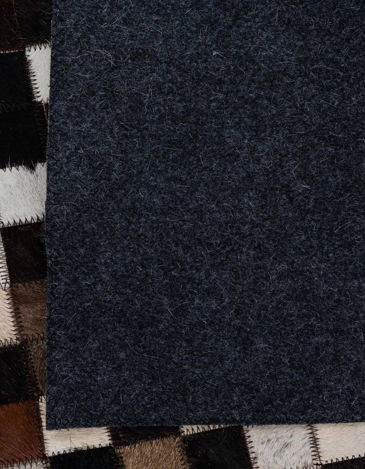 Detail image of 2' x 3' Cowhide Leather Rug