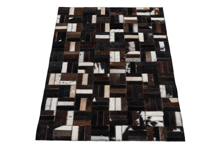 Detail image of 2' x 3' Cowhide Leather Rug