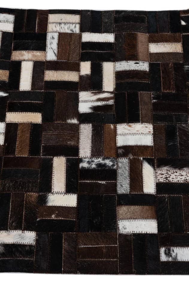 Detail image of 2' x 3' Cowhide Leather Rug