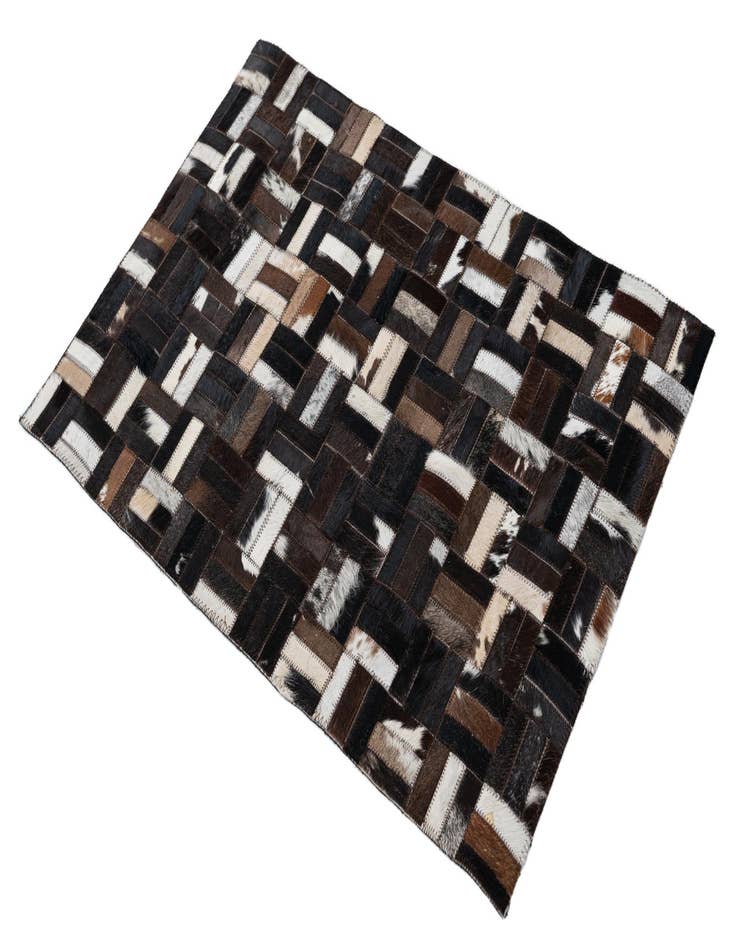 Detail image of 2' x 3' Cowhide Leather Rug
