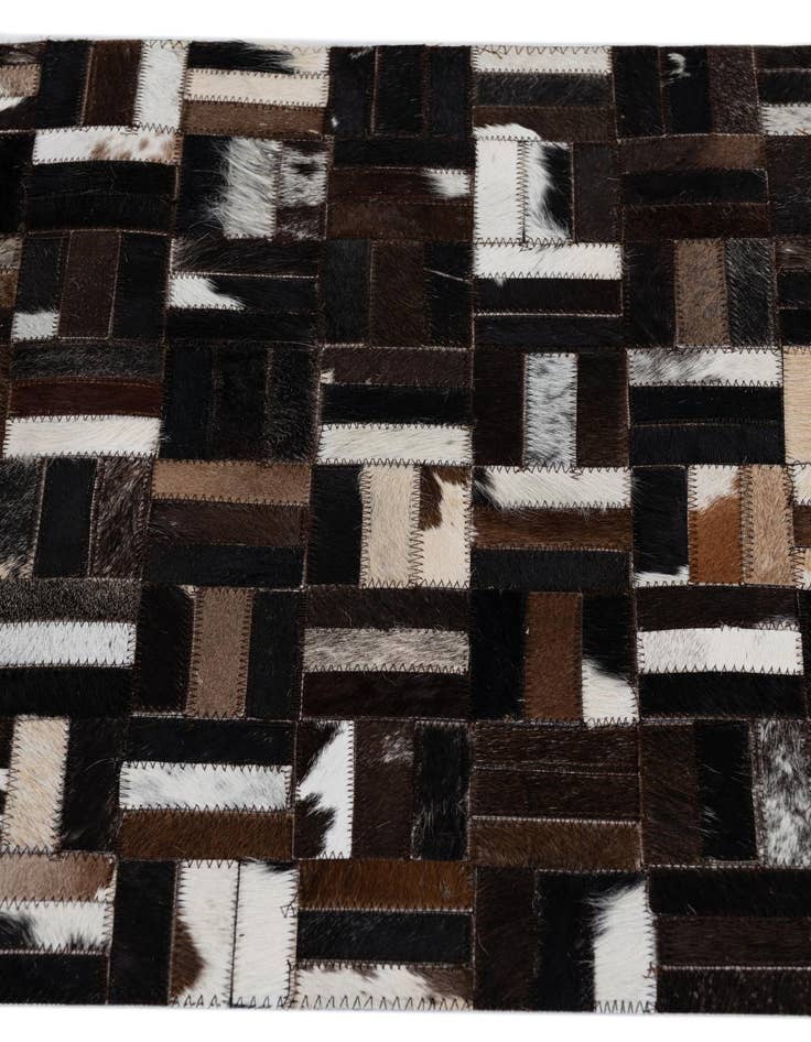 Detail image of 2' x 3' Cowhide Leather Rug
